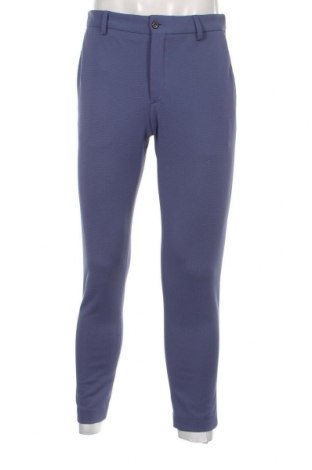 Мъжки панталон Zara, Размер M, Цвят Син, Цена 14,99 лв.
