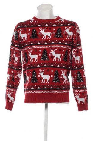 Мъжки пуловер, Размер L, Цвят Червен, Цена 10,15 лв.