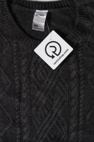 Ανδρικό πουλόβερ Anko, Μέγεθος XS, Χρώμα Γκρί, Τιμή 3,05 €