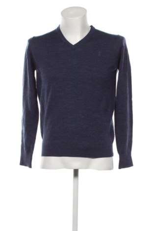 Herrenpullover Bruun & Stengade, Größe M, Farbe Blau, Preis 30,62 €