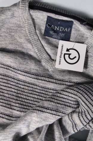 Ανδρικό πουλόβερ Canda, Μέγεθος S, Χρώμα Γκρί, Τιμή 2,87 €