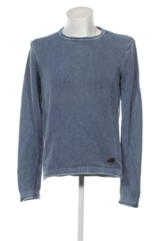 Мъжки пуловер Charles Vogele, Размер M, Цвят Син, Цена 18,85 лв.