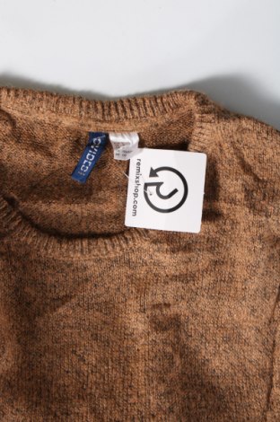 Мъжки пуловер H&M Divided, Размер S, Цвят Кафяв, Цена 4,64 лв.