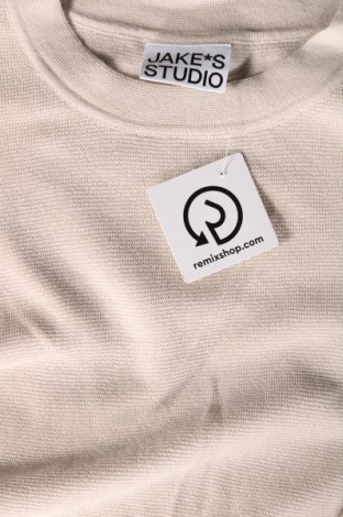 Ανδρικό πουλόβερ Jake*s, Μέγεθος L, Χρώμα  Μπέζ, Τιμή 23,75 €