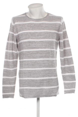 Мъжки пуловер John Devin, Размер M, Цвят Сив, Цена 16,56 лв.