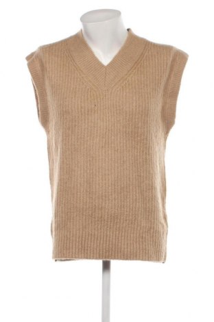 Мъжки пуловер Selected Homme, Размер L, Цвят Бежов, Цена 20,40 лв.