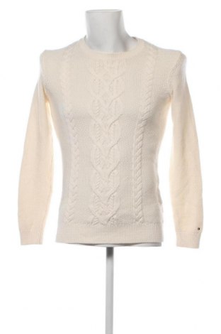 Męski sweter Tommy Hilfiger, Rozmiar M, Kolor ecru, Cena 163,12 zł
