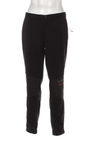 Ανδρικό αθλητικό παντελόνι Reebok, Μέγεθος M, Χρώμα Μαύρο, Τιμή 39,20 €