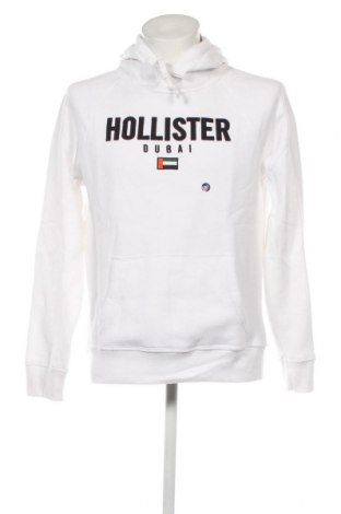 Ανδρικό φούτερ Hollister, Μέγεθος M, Χρώμα Λευκό, Τιμή 26,91 €