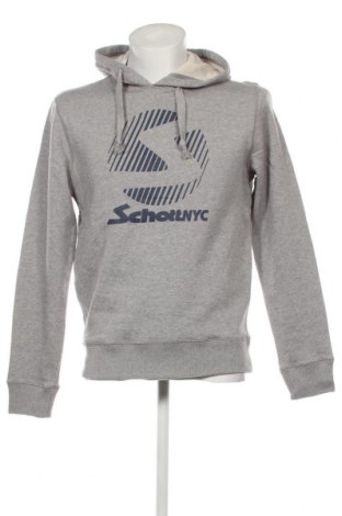 Herren Sweatshirt Schott, Größe M, Farbe Grau, Preis 40,98 €