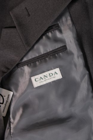 Ανδρικό σακάκι Canda, Μέγεθος L, Χρώμα Γκρί, Τιμή 1,63 €