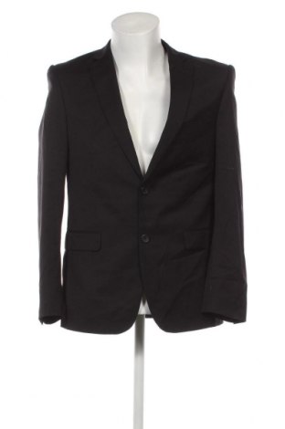Ανδρικό σακάκι Dressmann, Μέγεθος L, Χρώμα Μαύρο, Τιμή 6,38 €
