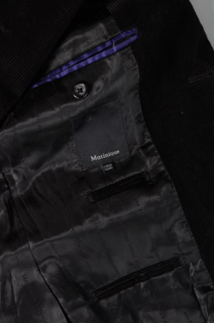 Ανδρικό σακάκι Matinique, Μέγεθος L, Χρώμα Μαύρο, Τιμή 3,51 €