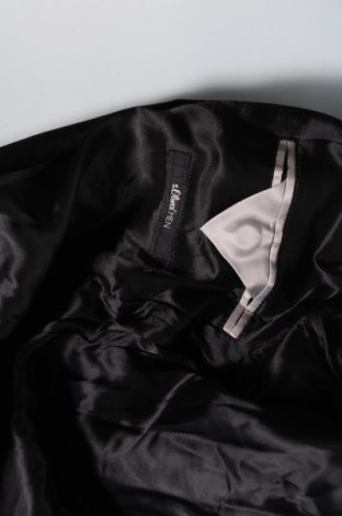 Ανδρικό σακάκι S.Oliver, Μέγεθος M, Χρώμα Μαύρο, Τιμή 7,18 €