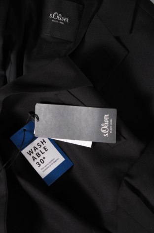 Pánske sako  S.Oliver Black Label, Veľkosť L, Farba Čierna, Cena  43,48 €