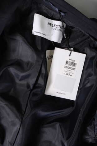 Ανδρικό σακάκι Selected Homme, Μέγεθος M, Χρώμα Μπλέ, Τιμή 91,75 €
