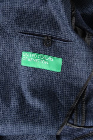 Мъжко сако United Colors Of Benetton, Размер M, Цвят Син, Цена 129,00 лв.