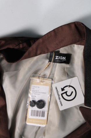 Ανδρικό σακάκι Zign, Μέγεθος M, Χρώμα Καφέ, Τιμή 17,29 €