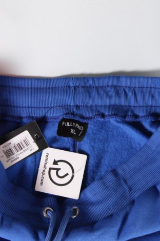 Pantaloni trening de bărbați FULLYPAID, Mărime XL, Culoare Albastru, Preț 286,18 Lei