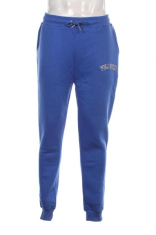 Pantaloni trening de bărbați FULLYPAID, Mărime XL, Culoare Albastru, Preț 186,02 Lei