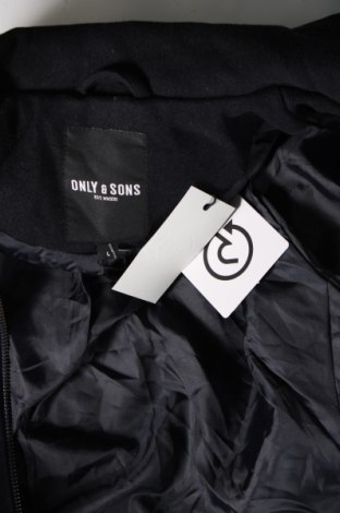 Ανδρικό μπουφάν Only & Sons, Μέγεθος L, Χρώμα Μπλέ, Τιμή 14,38 €