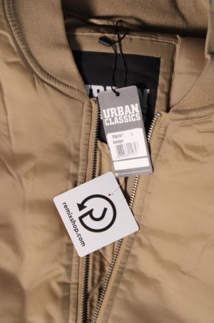 Ανδρικό μπουφάν Urban Classics, Μέγεθος L, Χρώμα  Μπέζ, Τιμή 18,93 €