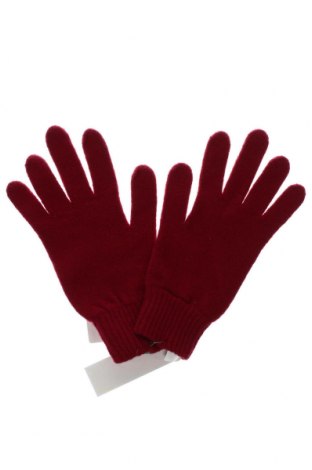 Ръкавици United Colors Of Benetton, Цвят Червен, Цена 24,65 лв.