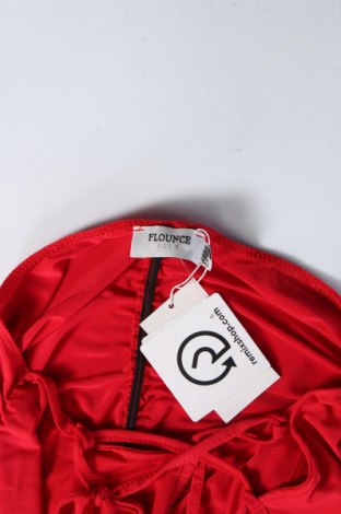 Kleid Flounce, Größe L, Farbe Rot, Preis € 4,74