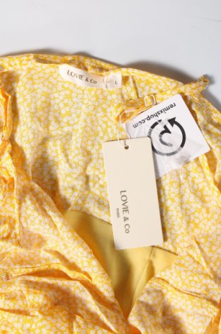 Φόρεμα Lovie & Co, Μέγεθος L, Χρώμα Κίτρινο, Τιμή 52,58 €