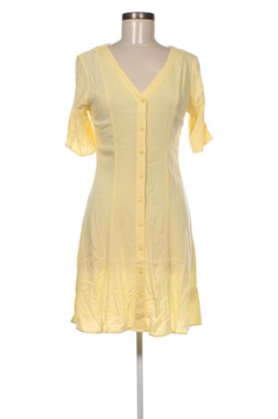 Kleid Monki, Größe XXS, Farbe Gelb, Preis 7,58 €