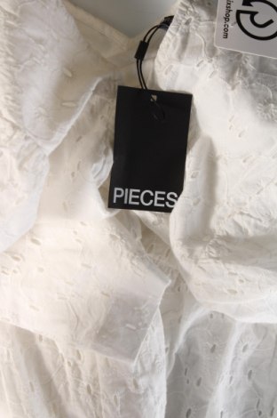 Φόρεμα Pieces, Μέγεθος M, Χρώμα Λευκό, Τιμή 8,63 €