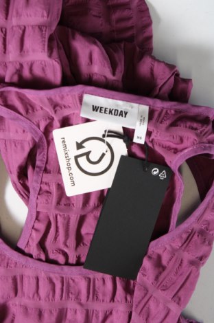 Šaty  Weekday, Veľkosť XS, Farba Fialová, Cena  5,61 €