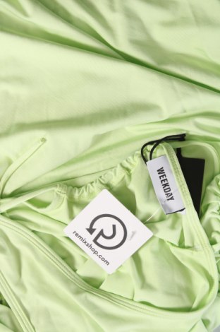 Kleid Weekday, Größe M, Farbe Grün, Preis 5,96 €