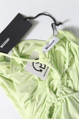 Kleid Weekday, Größe M, Farbe Grün, Preis € 5,96