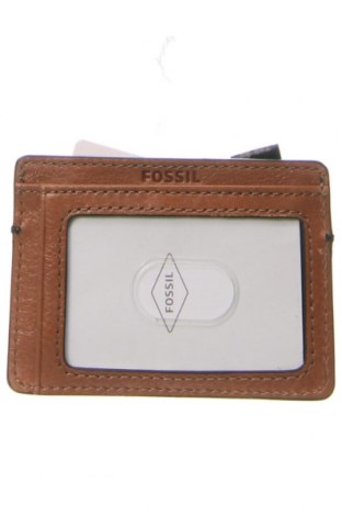 Πορτοφόλι επαγγελματικών καρτών Fossil, Χρώμα Καφέ, Τιμή 66,60 €