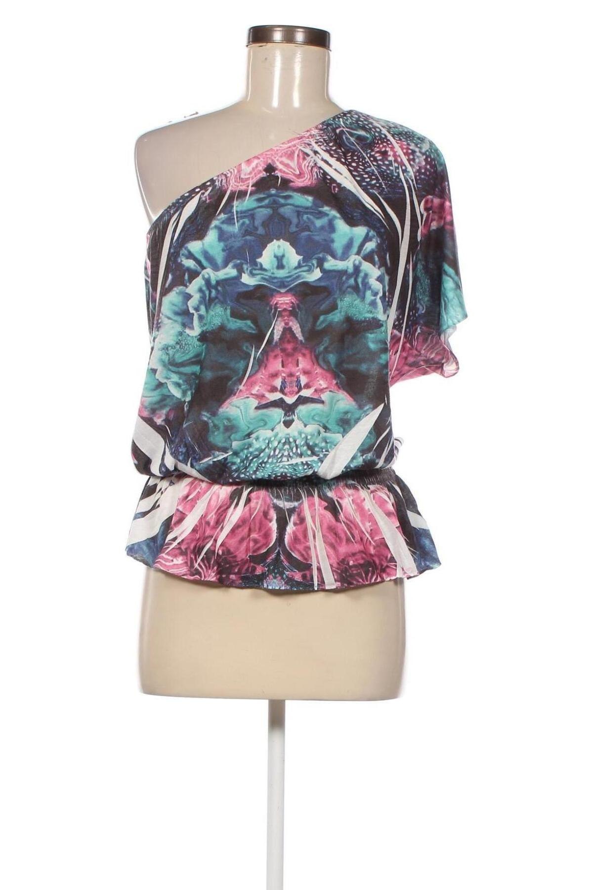 Γυναικεία μπλούζα Amisu, Μέγεθος XS, Χρώμα Πολύχρωμο, Τιμή 9,72 €