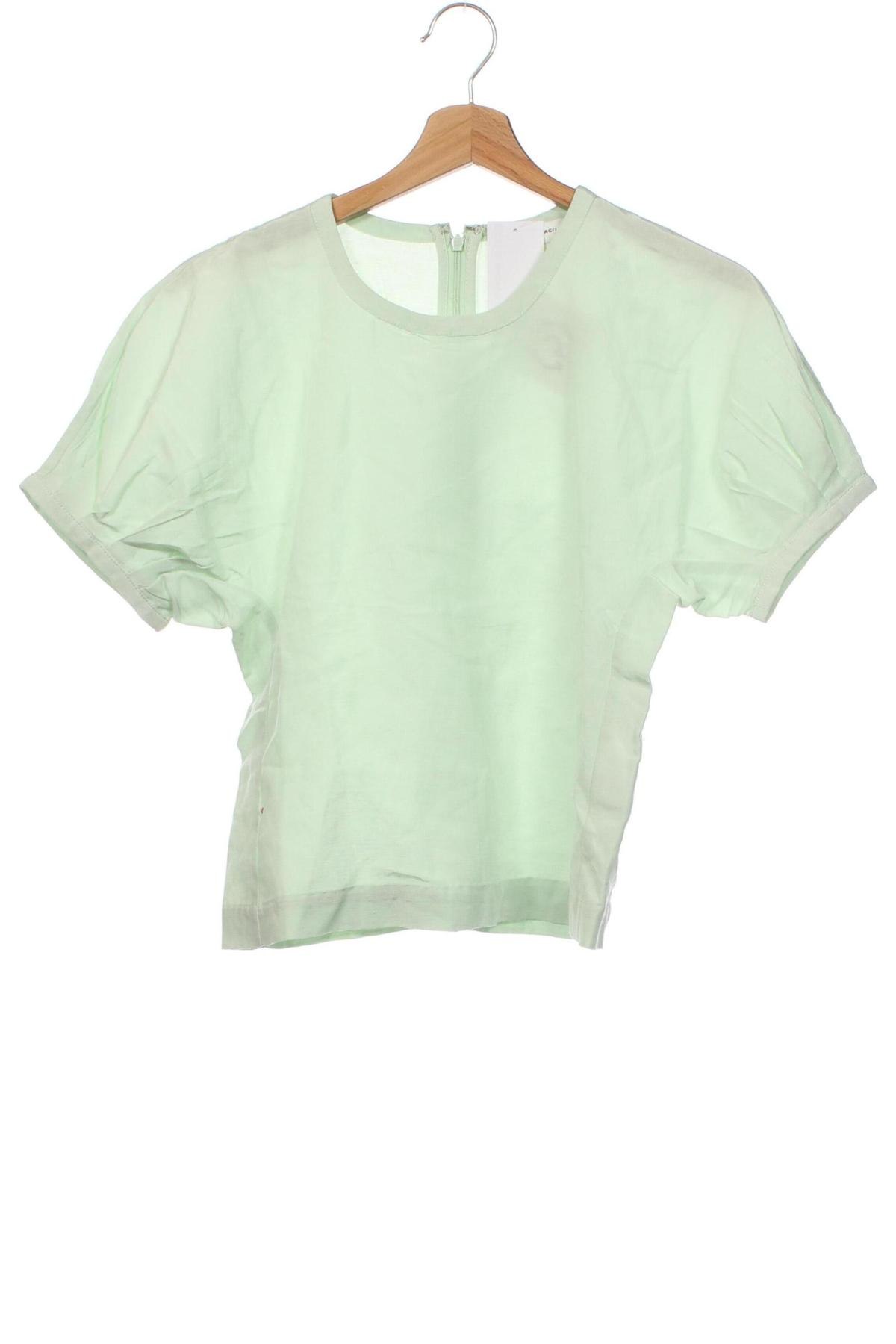 Дамска блуза Club Monaco, Размер XS, Цвят Зелен, Цена 102,00 лв.