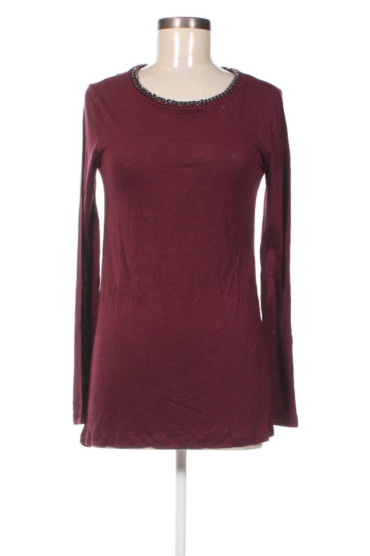 Γυναικεία μπλούζα DDP, Μέγεθος S, Χρώμα Κόκκινο, Τιμή 3,36 €