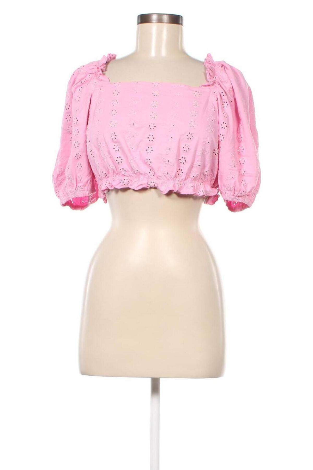 Bluză de femei Gina Tricot, Mărime L, Culoare Roz, Preț 17,11 Lei