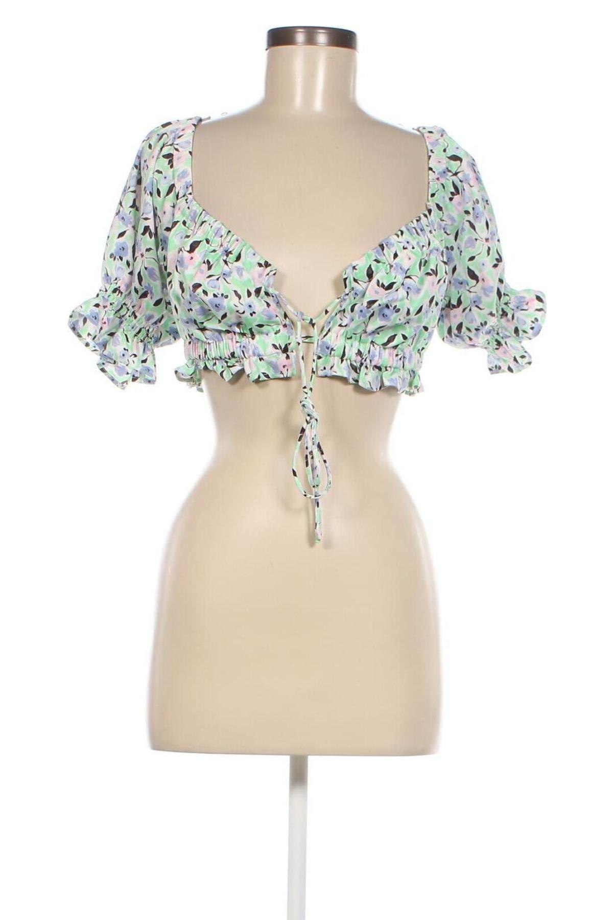 Дамска блуза Gina Tricot, Размер M, Цвят Многоцветен, Цена 10,40 лв.