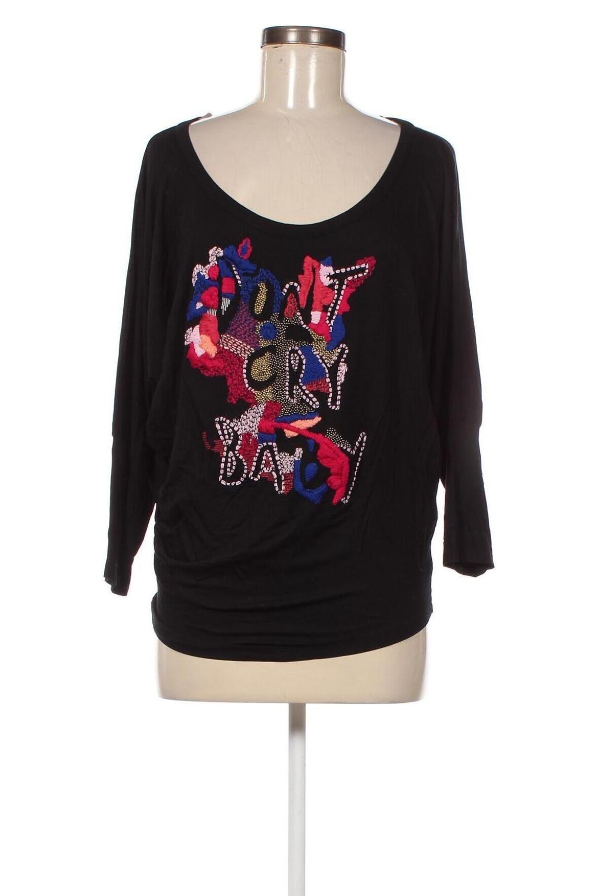 Γυναικεία μπλούζα La Mode Est A Vous, Μέγεθος XS, Χρώμα Μαύρο, Τιμή 3,68 €