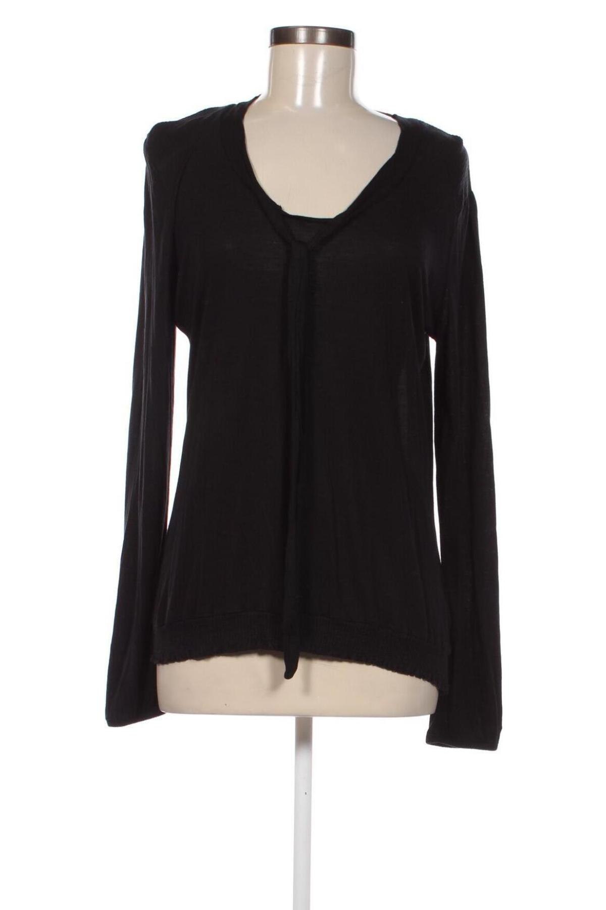 Дамска блуза Lerros, Размер L, Цвят Черен, Цена 5,52 лв.