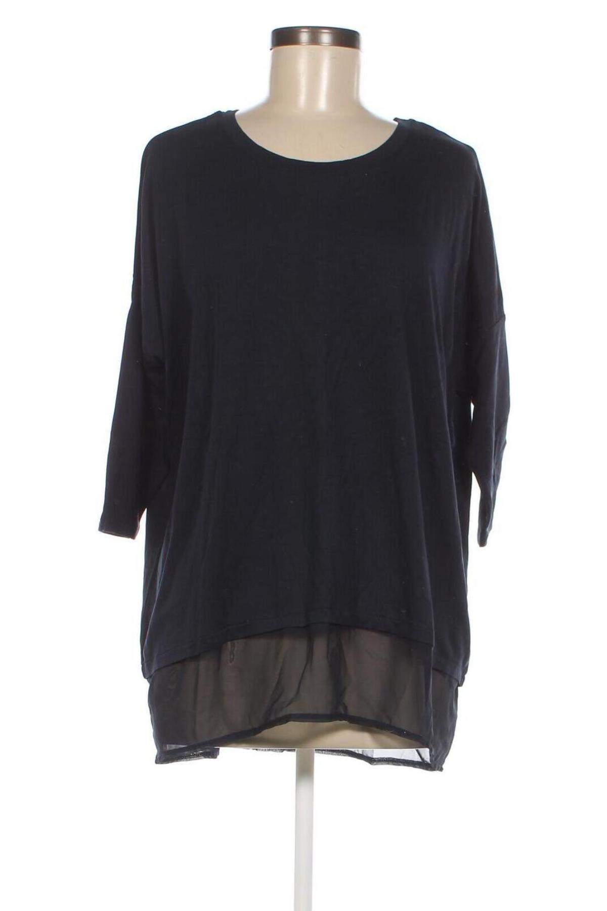 Γυναικεία μπλούζα Linea Tesini, Μέγεθος XS, Χρώμα Μπλέ, Τιμή 7,42 €