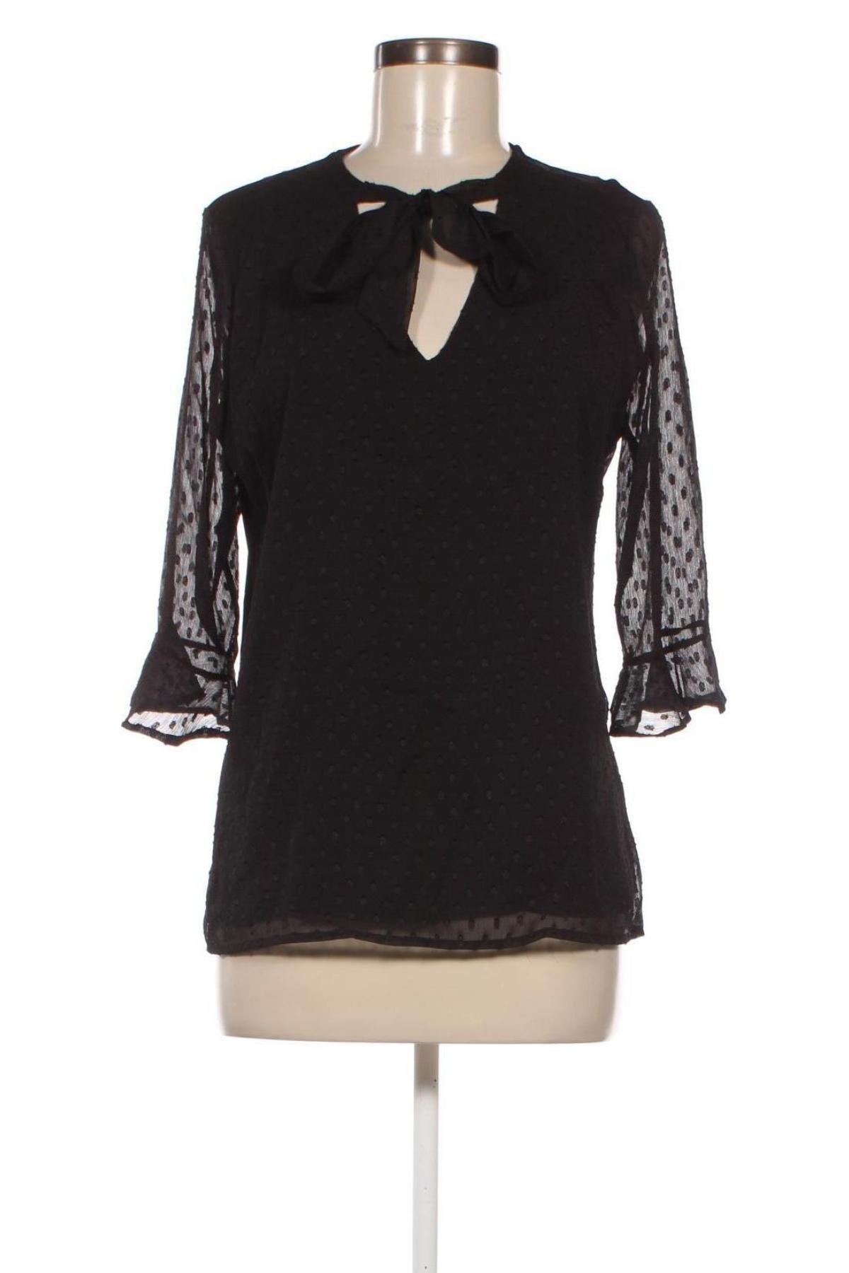 Γυναικεία μπλούζα Maison 123, Μέγεθος M, Χρώμα Μαύρο, Τιμή 77,32 €
