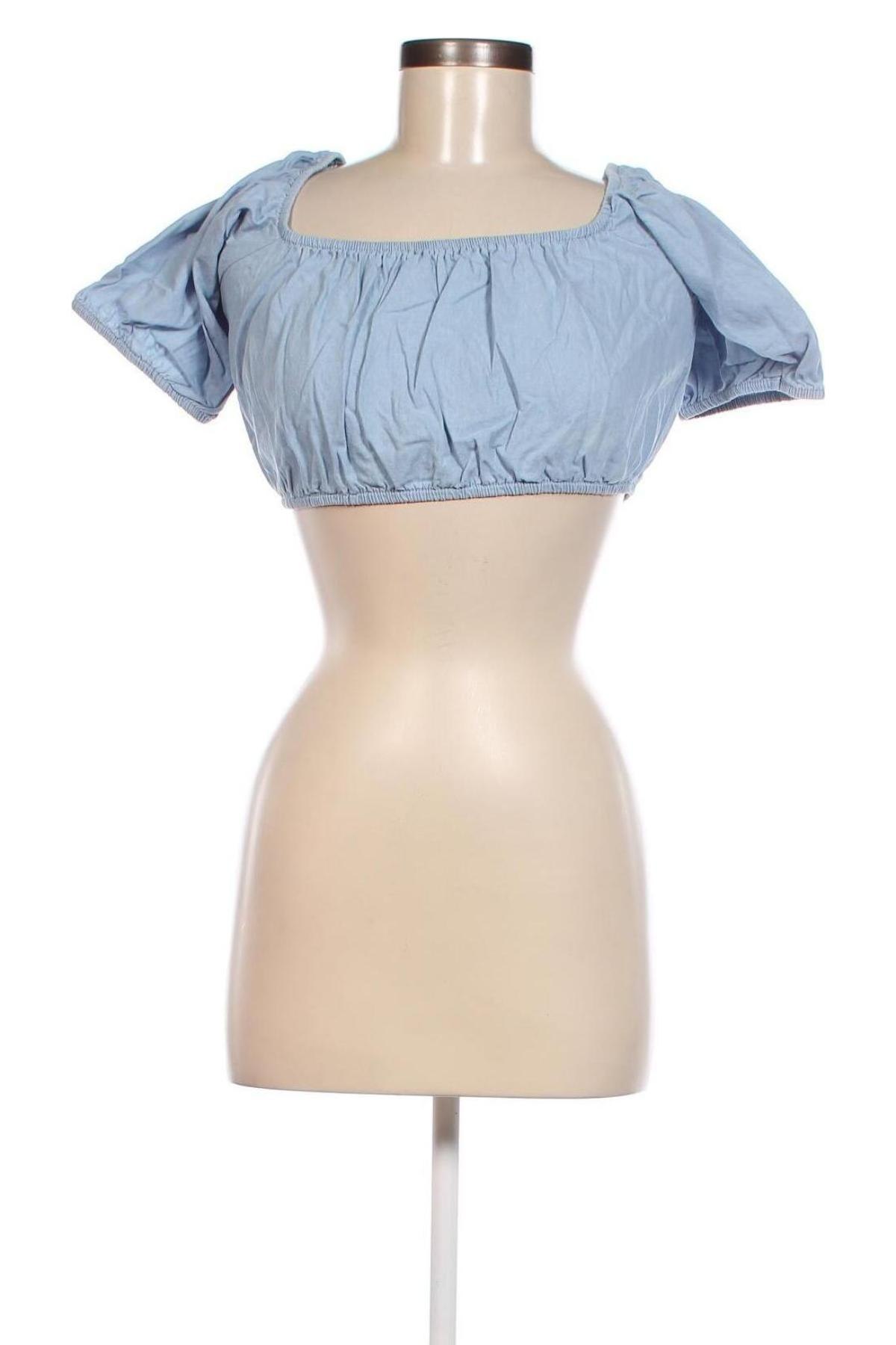 Damen Shirt Missguided, Größe M, Farbe Blau, Preis 3,20 €