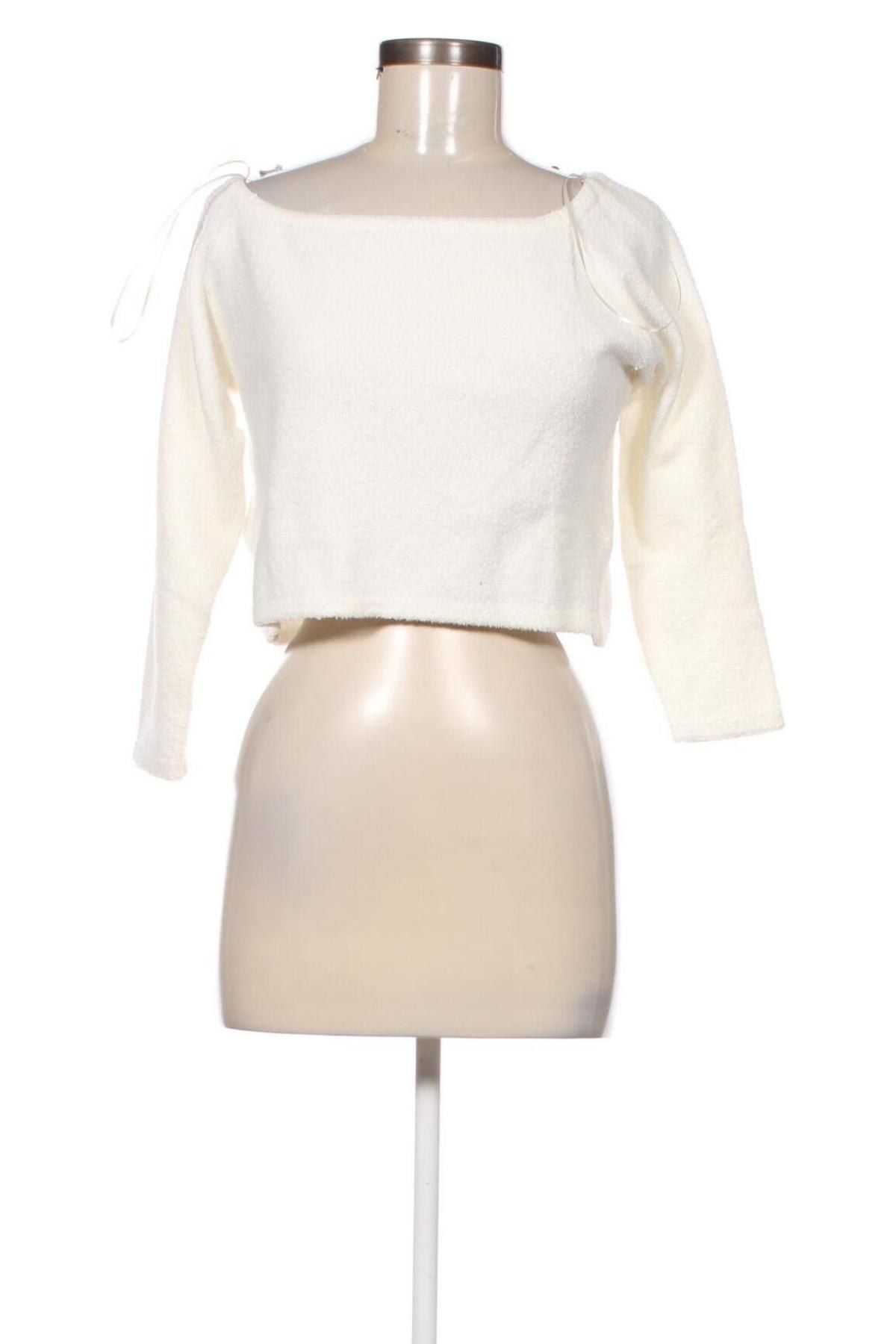 Дамска блуза Monki, Размер L, Цвят Бял, Цена 11,96 лв.