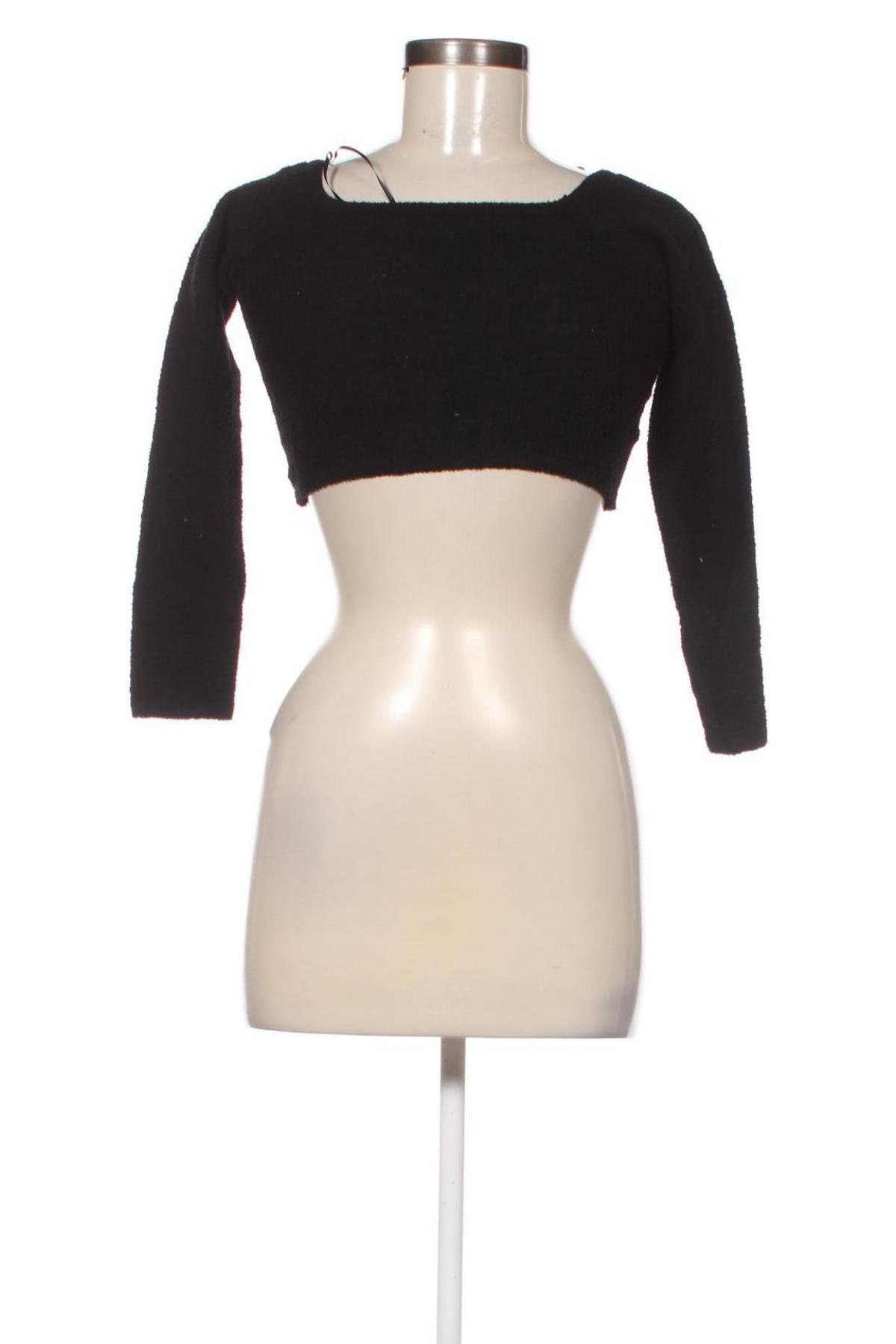 Γυναικεία μπλούζα Monki, Μέγεθος XXS, Χρώμα Μαύρο, Τιμή 4,15 €