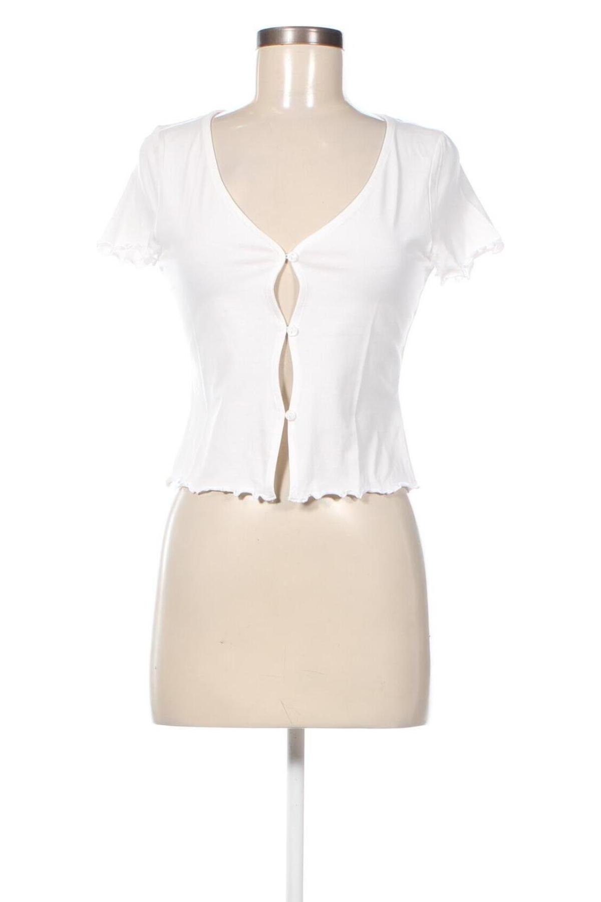 Дамска блуза Monki, Размер M, Цвят Бял, Цена 15,33 лв.