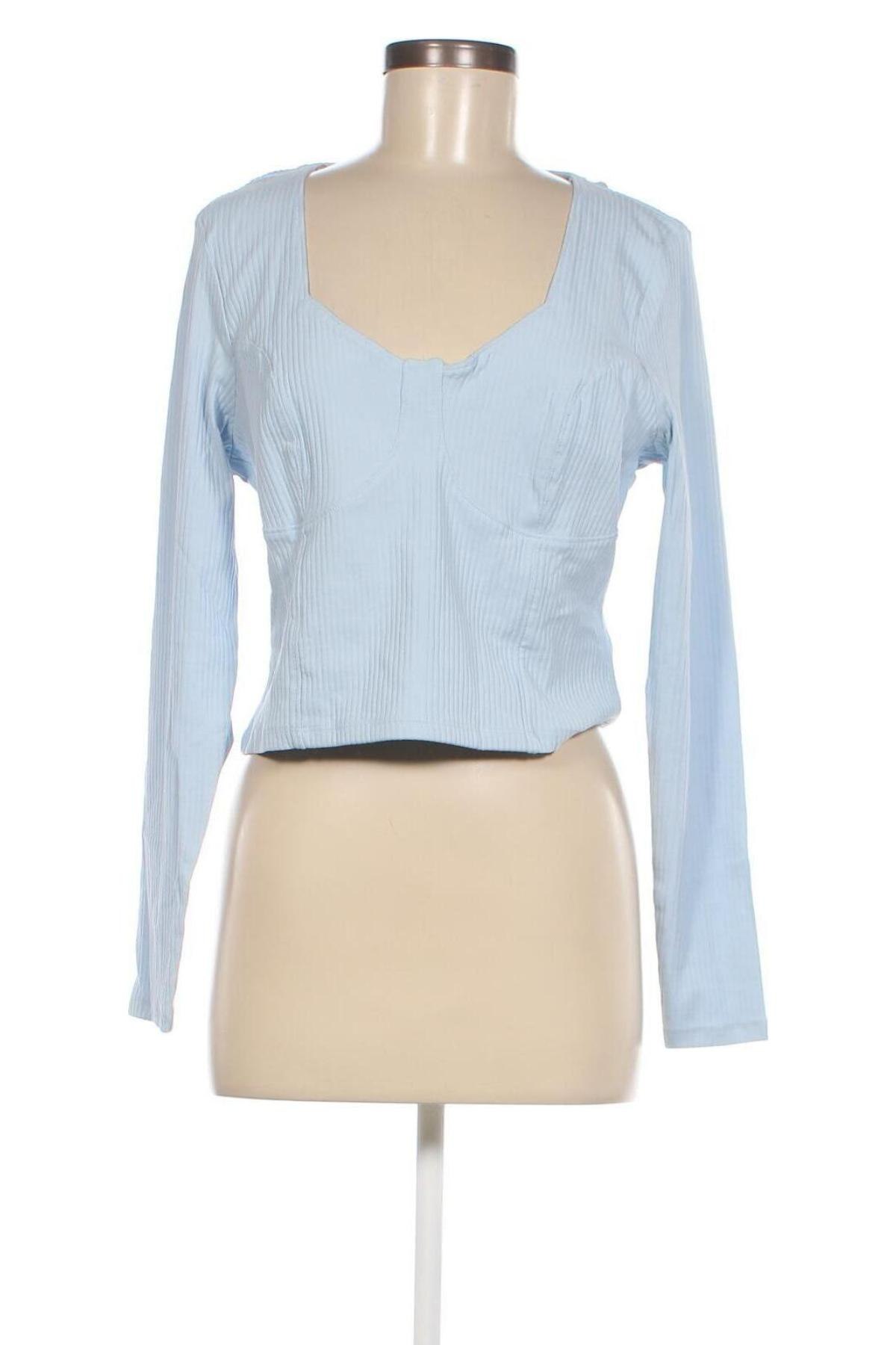 Damen Shirt Monki, Größe XL, Farbe Blau, Preis € 13,40