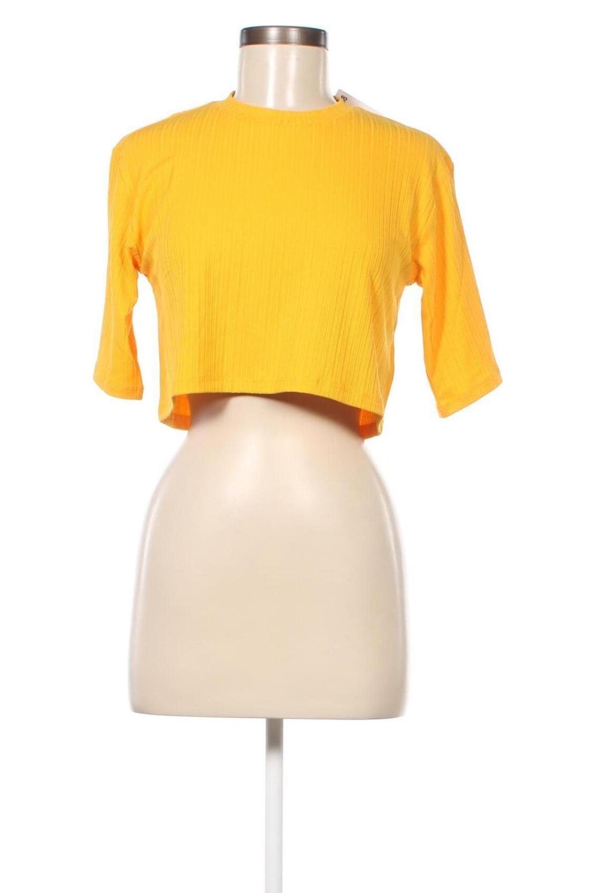 Дамска блуза Monki, Размер XS, Цвят Жълт, Цена 21,00 лв.